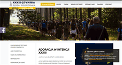 Desktop Screenshot of gdynskapielgrzymka.pl