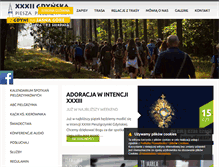 Tablet Screenshot of gdynskapielgrzymka.pl